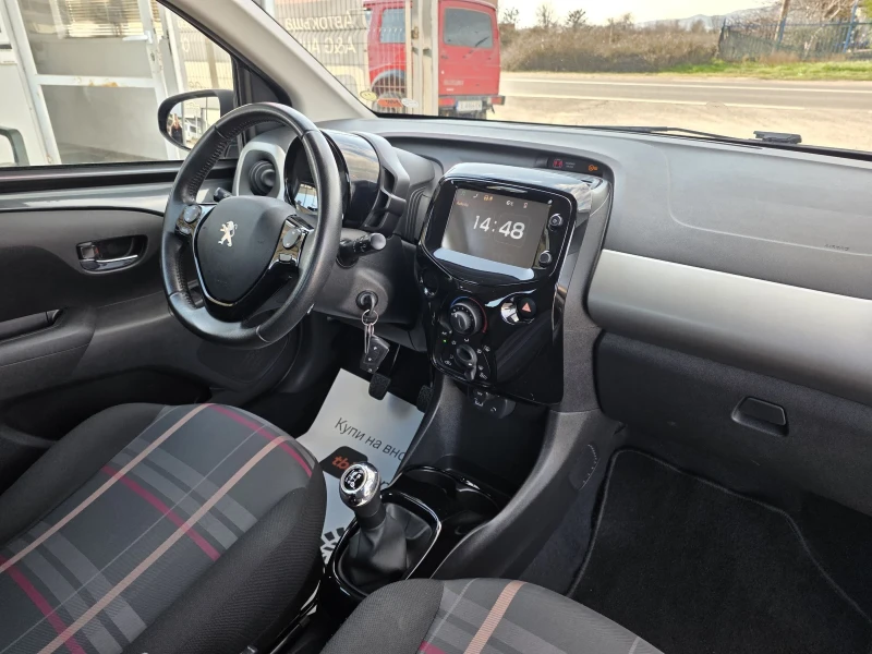 Peugeot 108 1.0 EURO6 NAVI, снимка 11 - Автомобили и джипове - 52914216