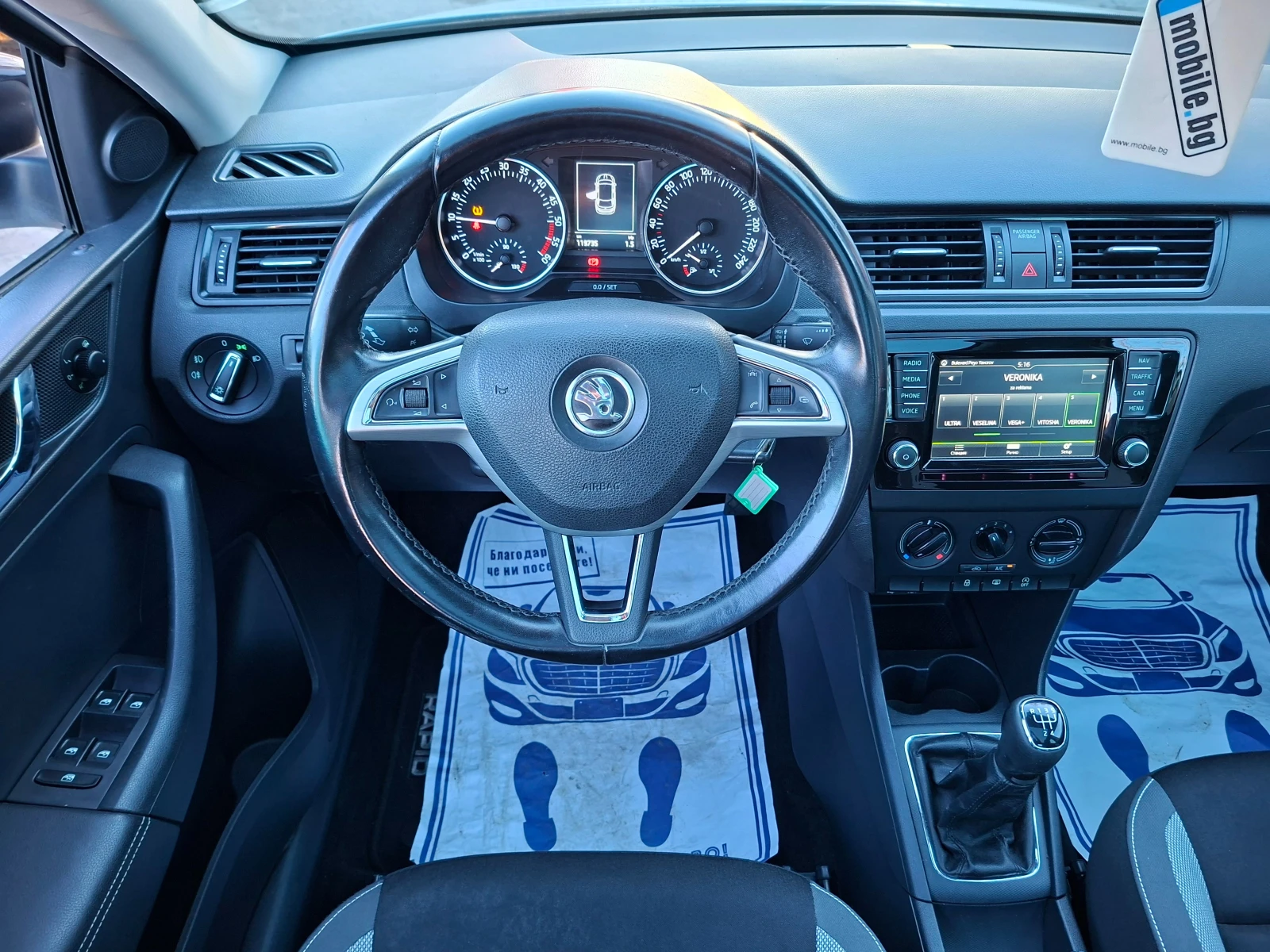 Skoda Rapid 1.4TDI EURO6* 36�. � 191EUR.*  | Mobile.bg � ����������� 11