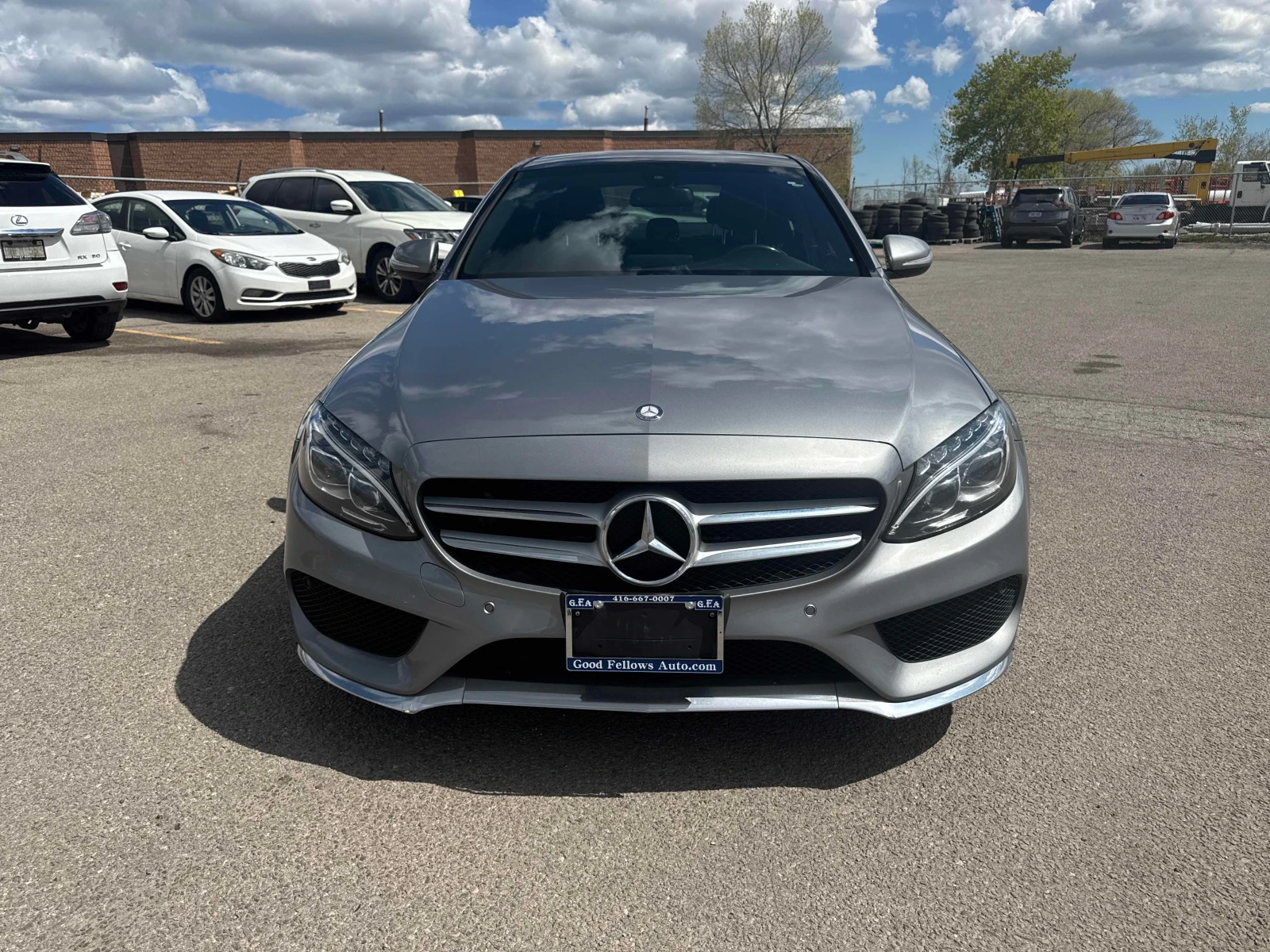 Mercedes-Benz C 400 /AMG-PACK/4MATIC/Burmester, снимка 2 - Автомобили и джипове - 54540663