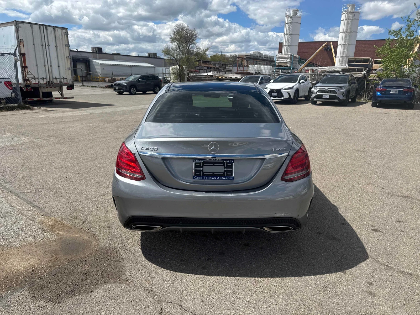 Mercedes-Benz C 400 /AMG-PACK/4MATIC/Burmester, снимка 5 - Автомобили и джипове - 54540663