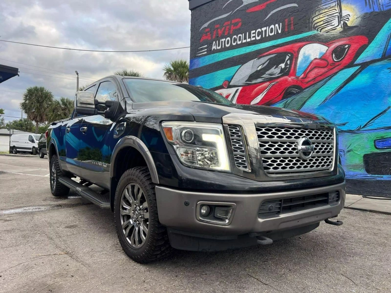 Nissan Titan crew cab XD Platinum Reserve* DIESEL/ КРАЙНА ЦЕНА ДО СОФИЯ!, снимка 1 - Автомобили и джипове - 48101481