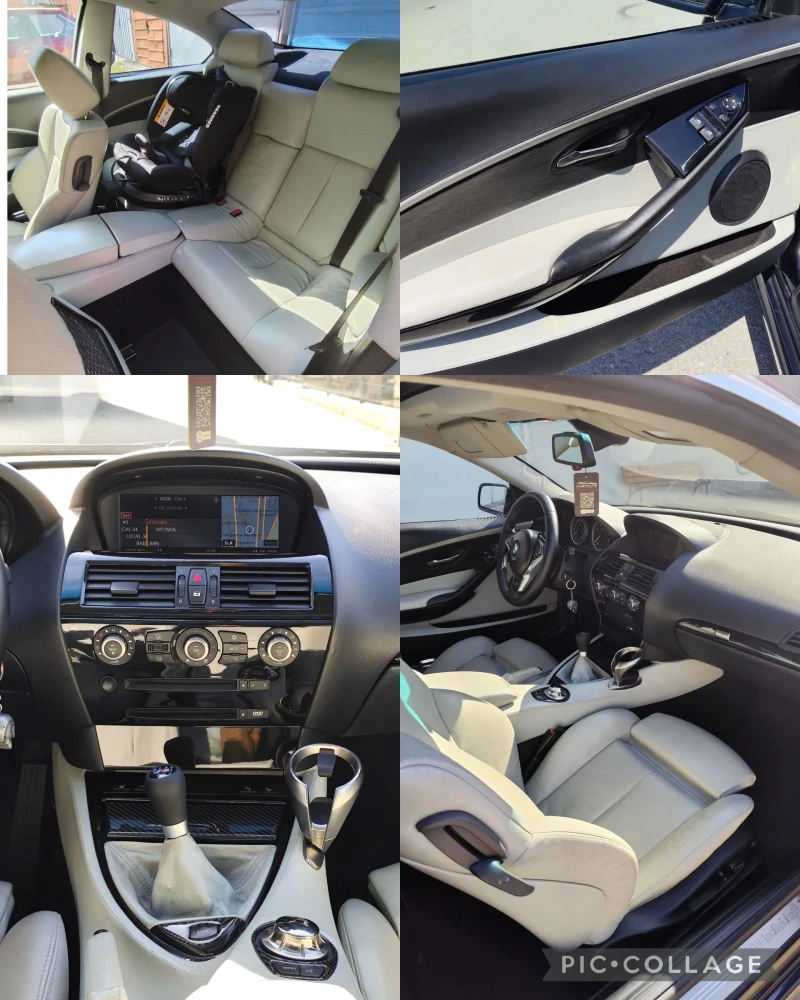 BMW 630 N52* Ръчка* Individual* подгрев* Recaro, снимка 16 - Автомобили и джипове - 50011941