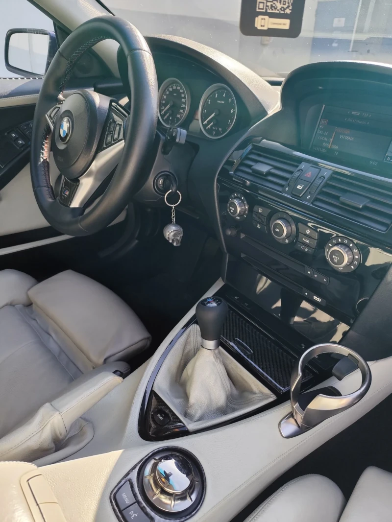 BMW 630 N52* Ръчка* Individual* подгрев* Recaro, снимка 13 - Автомобили и джипове - 50011941