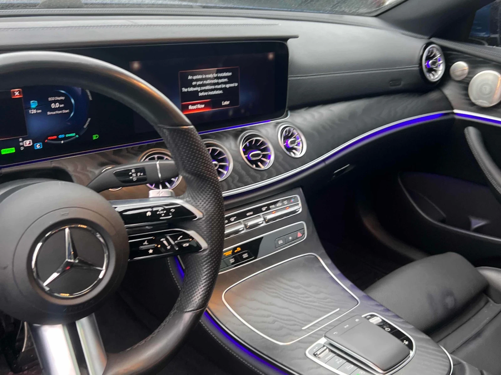 Mercedes-Benz E 450 4MATIC * ПОДГРЕВ * ПАНОРАМА * АМБИЕНТ * BURMESTER, снимка 7 - Автомобили и джипове - 54624371
