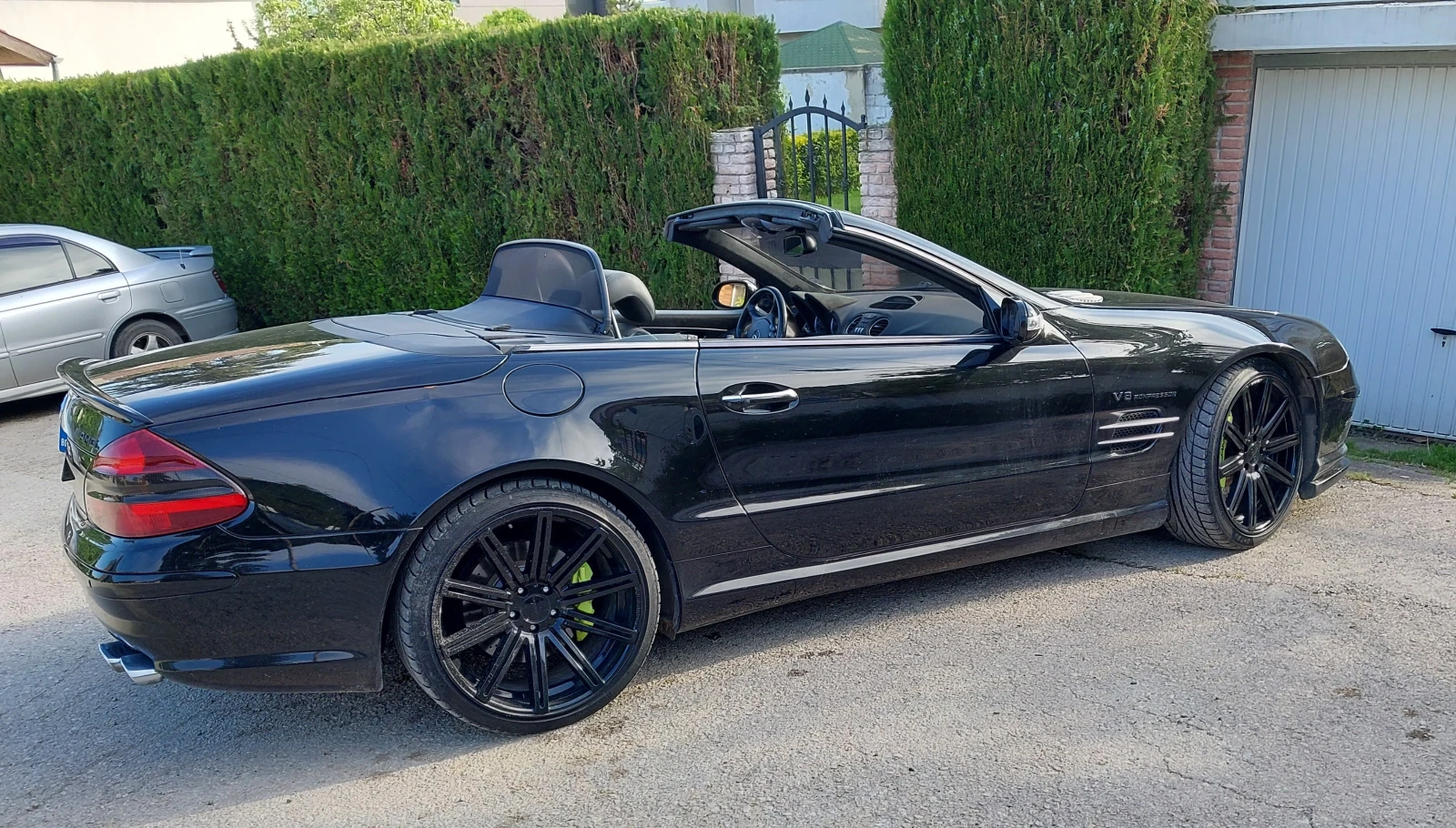 Mercedes-Benz SL 55 AMG 600 k.c., снимка 6 - Автомобили и джипове - 54807285
