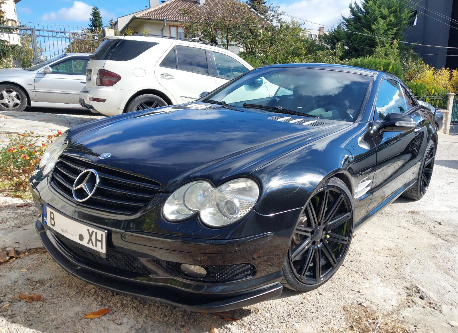 Mercedes-Benz SL 55 AMG Stage 2. 620 k.c.