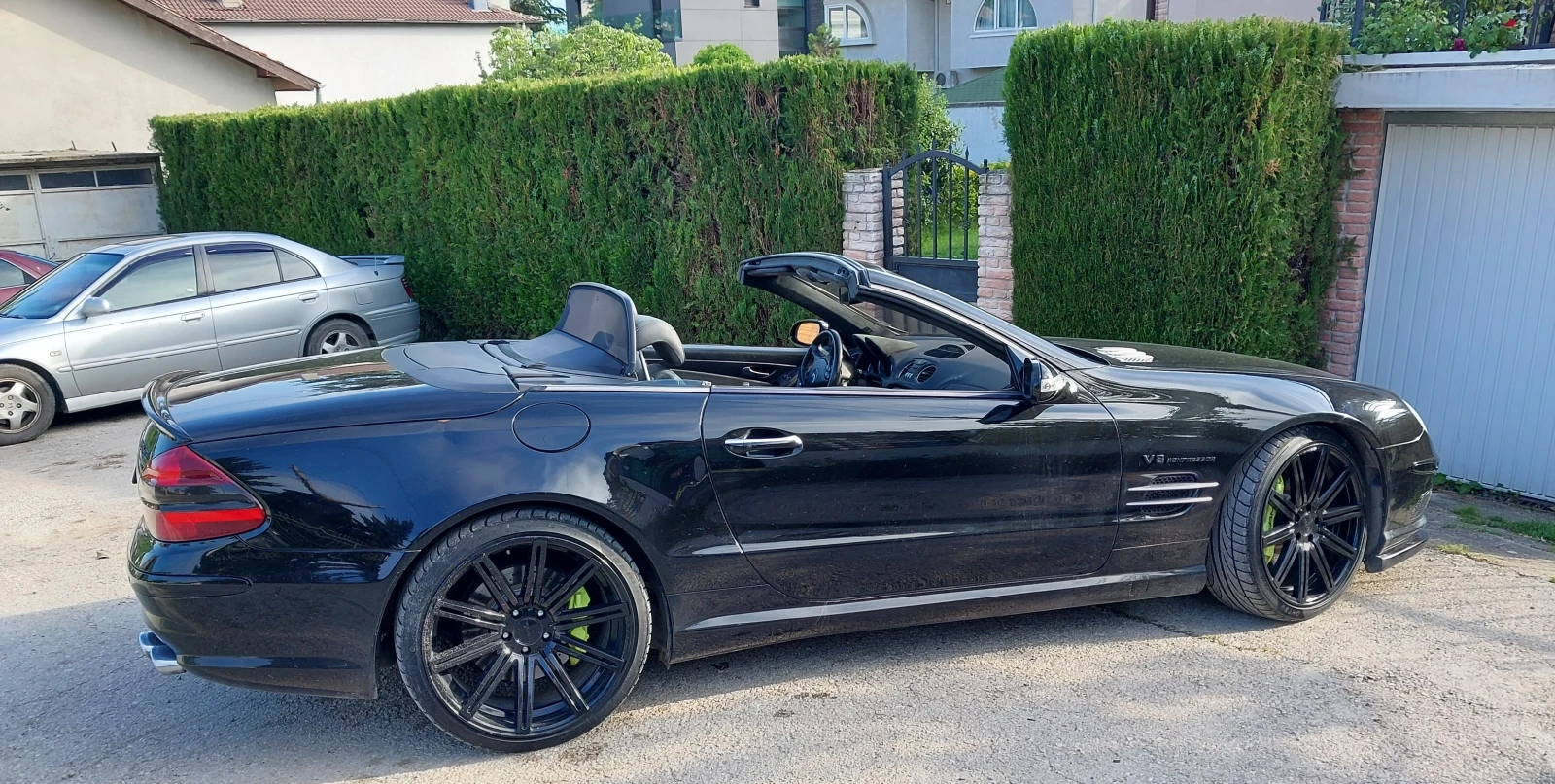 Mercedes-Benz SL 55 AMG 600 k.c., снимка 4 - Автомобили и джипове - 54807285