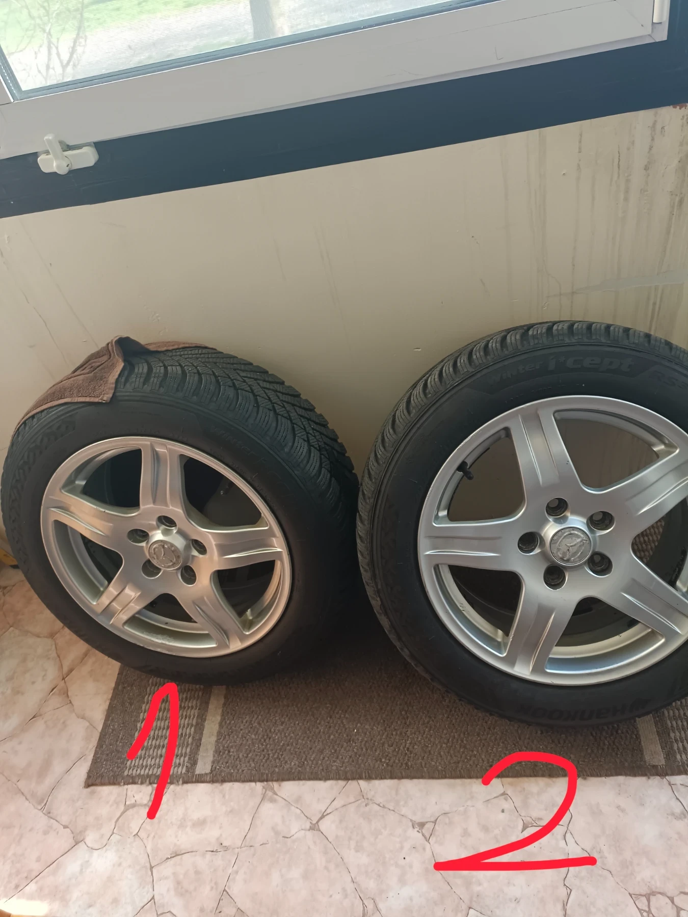 Гуми с джанти Hankook 205/55R16