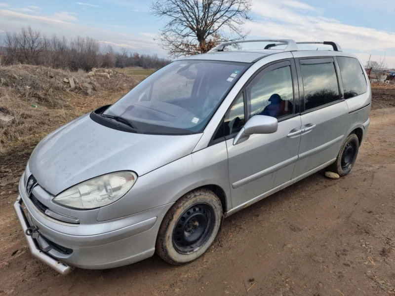 Peugeot 807 2.0 HDI/Навигация/Печка/Релинги , снимка 14 - Автомобили и джипове - 44569028