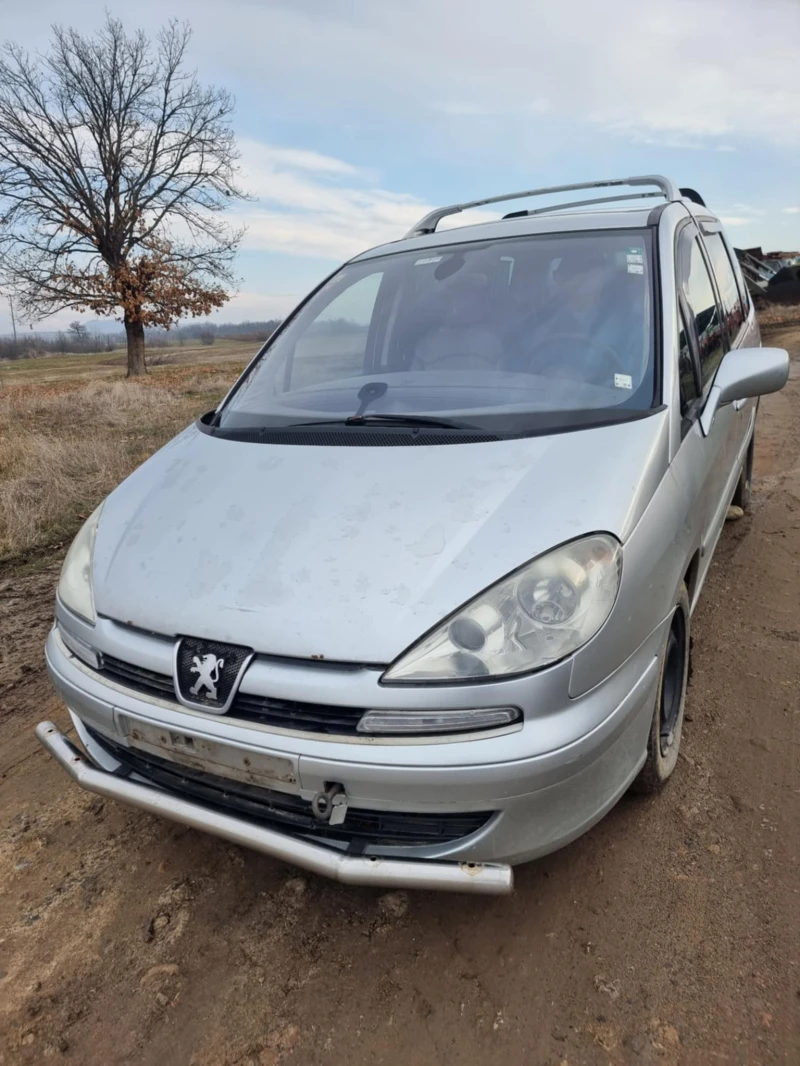 Peugeot 807 2.0 HDI/Навигация/Печка/Релинги , снимка 1 - Автомобили и джипове - 44569028