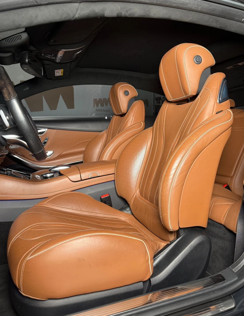 Mercedes-Benz S 500 Coupe* AMG* HuD* Burmester* Pano, снимка 8 - Автомобили и джипове - 50289722