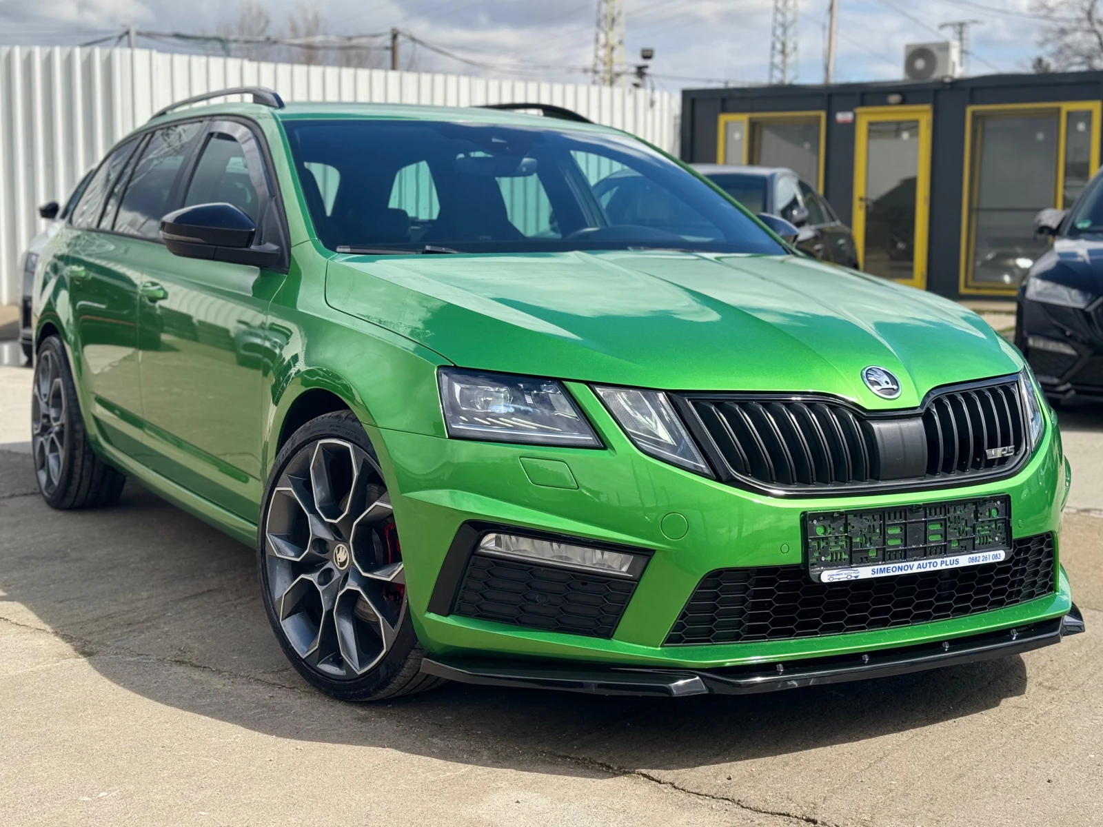 Skoda Octavia VRS/2.0d FACE Challenge DSG ACC+ SHADOW RACE-GREEN, снимка 5 - Автомобили и джипове - 54079435