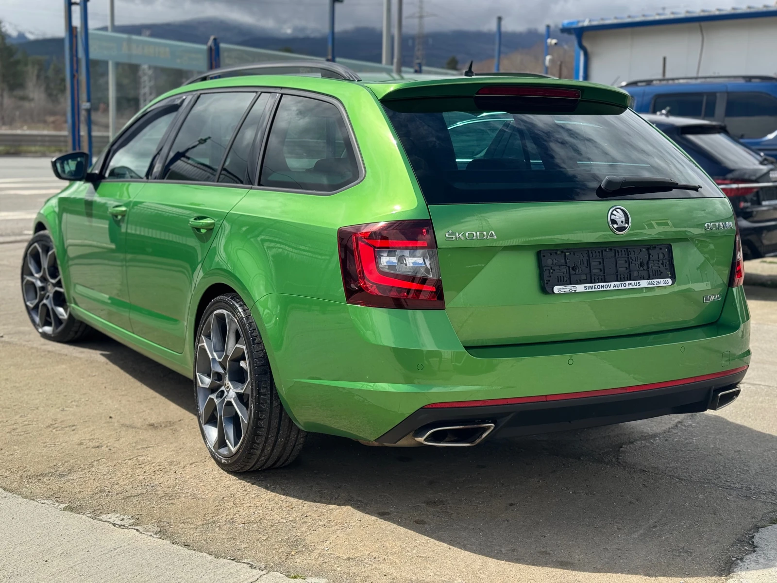 Skoda Octavia VRS/2.0d FACE Challenge DSG ACC+ SHADOW RACE-GREEN, снимка 6 - Автомобили и джипове - 54079435