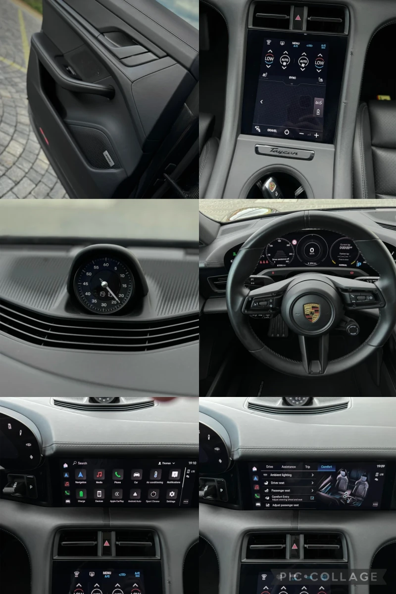 Porsche Taycan Германия / Cross Turismo / Гаранционен / История, снимка 14 - Автомобили и джипове - 53508639