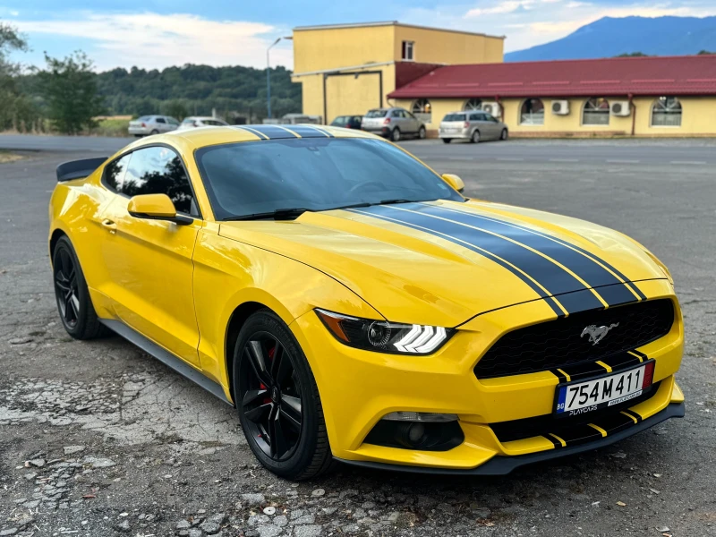 Ford Mustang 2.3 ECOBOOST PREMIUM/РЪЧКА/КОЖА/NAVI/ПОДГРЕВ/ОБДУХ - 31500 лв. - 53644306 1