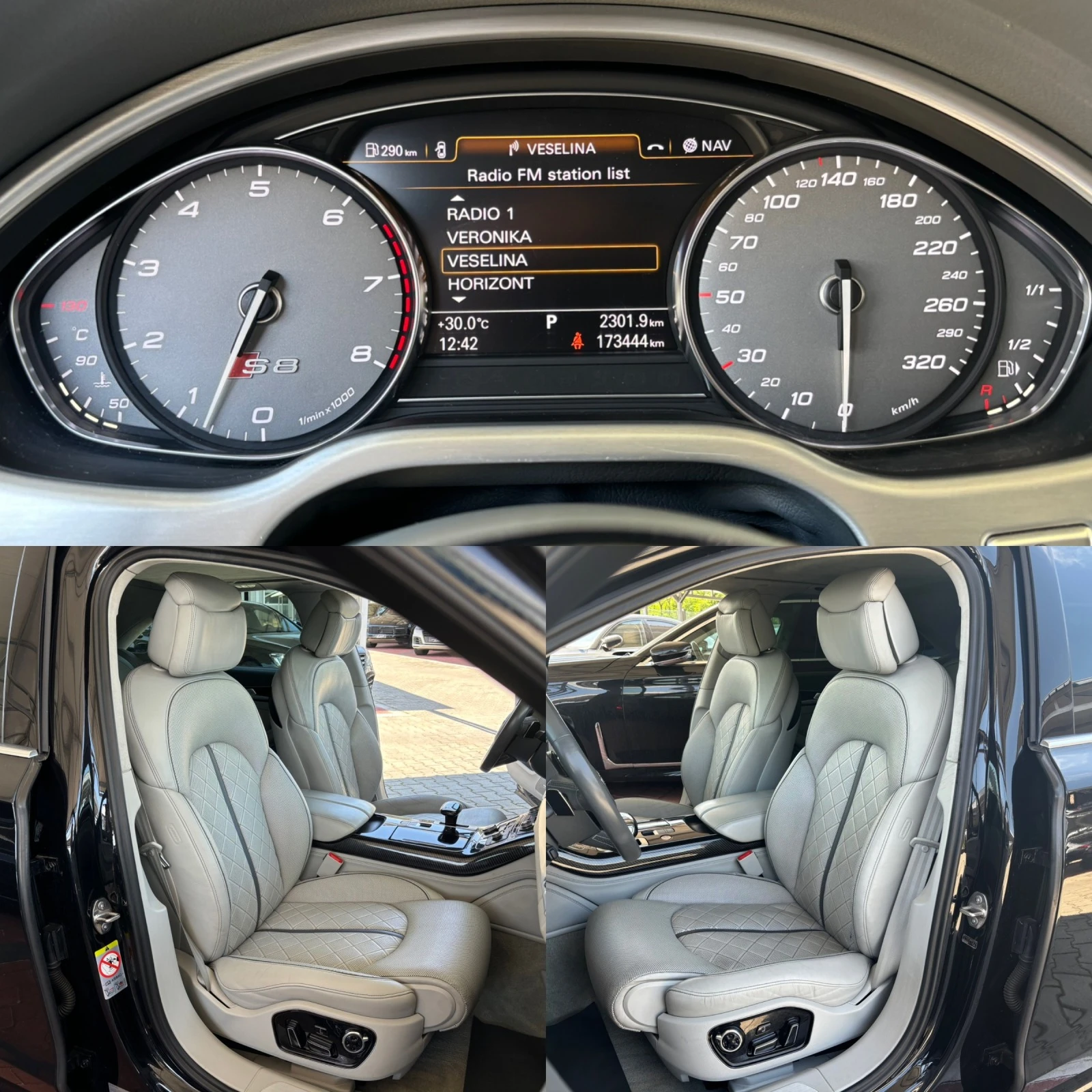 Audi S8 MATRIX#SOFTCL##173TKM#FULL#CARBON | Mobile.bg   12