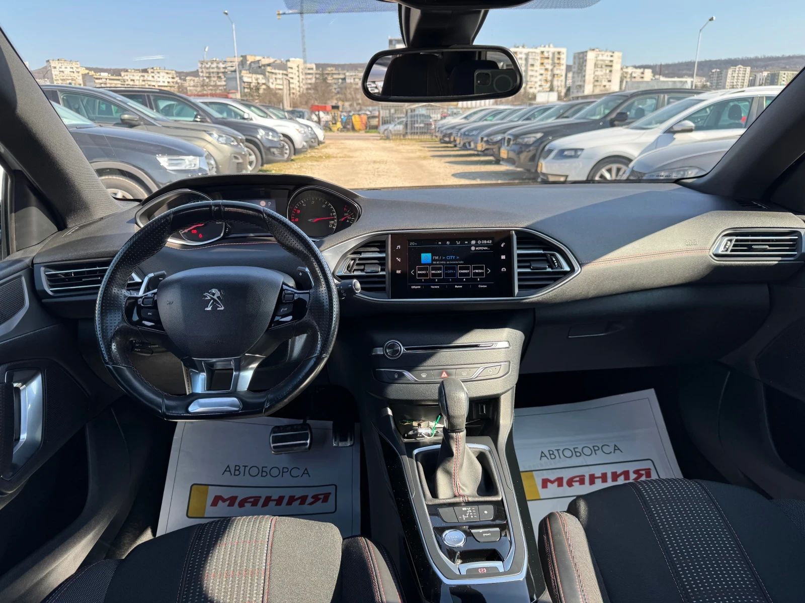 Peugeot 308 1.6HDI GTline+ sport face, снимка 10 - Автомобили и джипове - 53970033