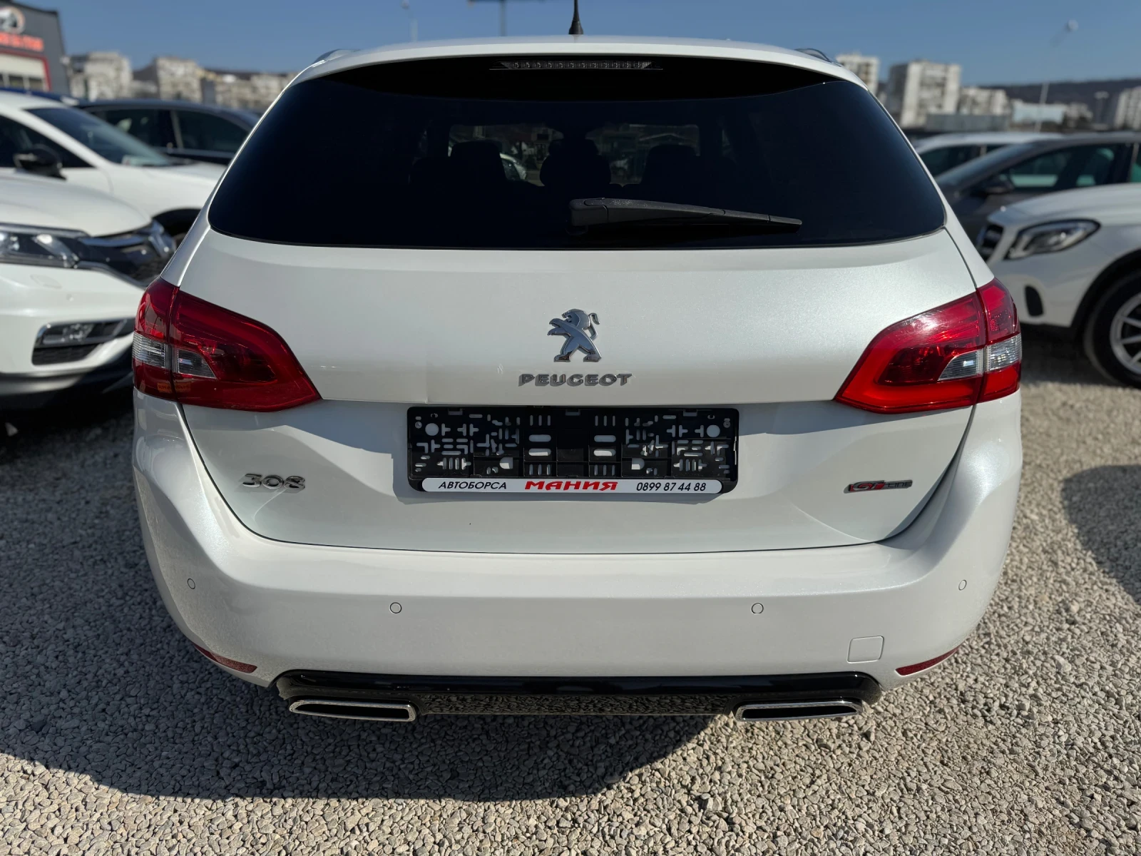 Peugeot 308 1.6HDI GTline+ sport face, снимка 8 - Автомобили и джипове - 53970033