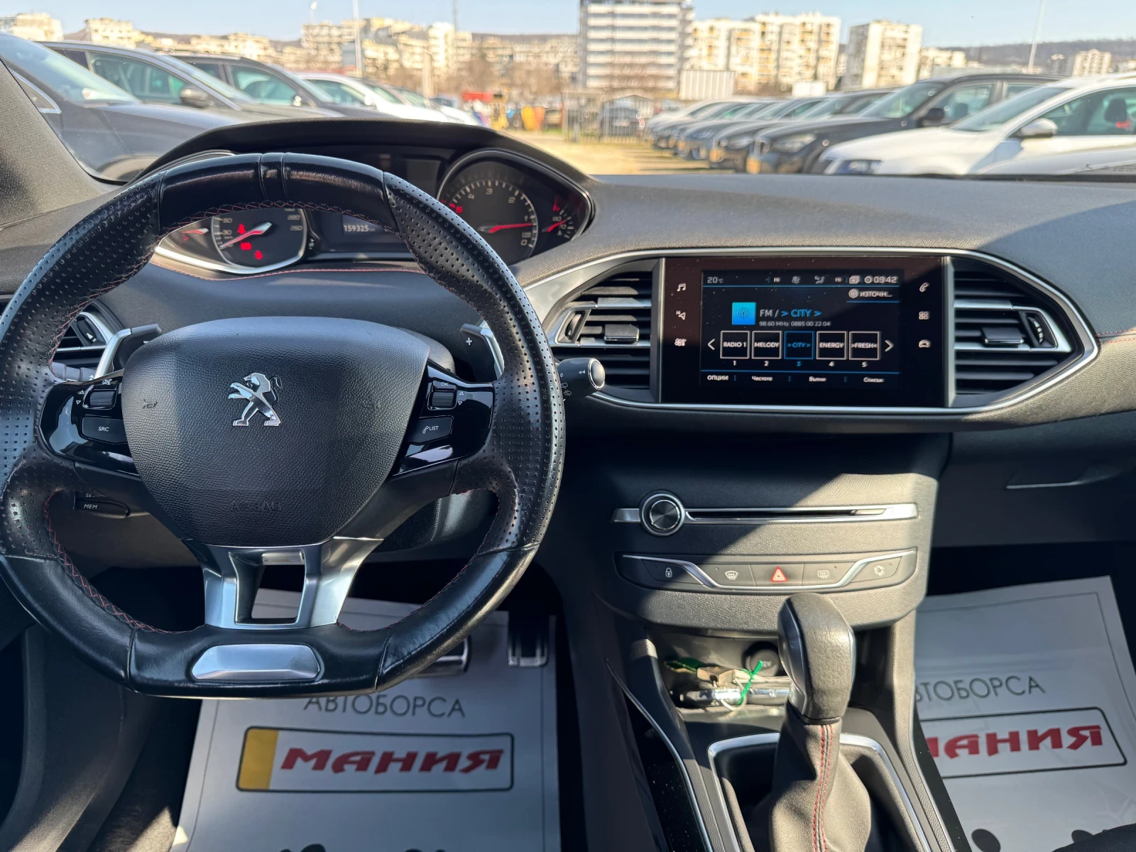 Peugeot 308 1.6HDI GTline+ sport face, снимка 12 - Автомобили и джипове - 53970033