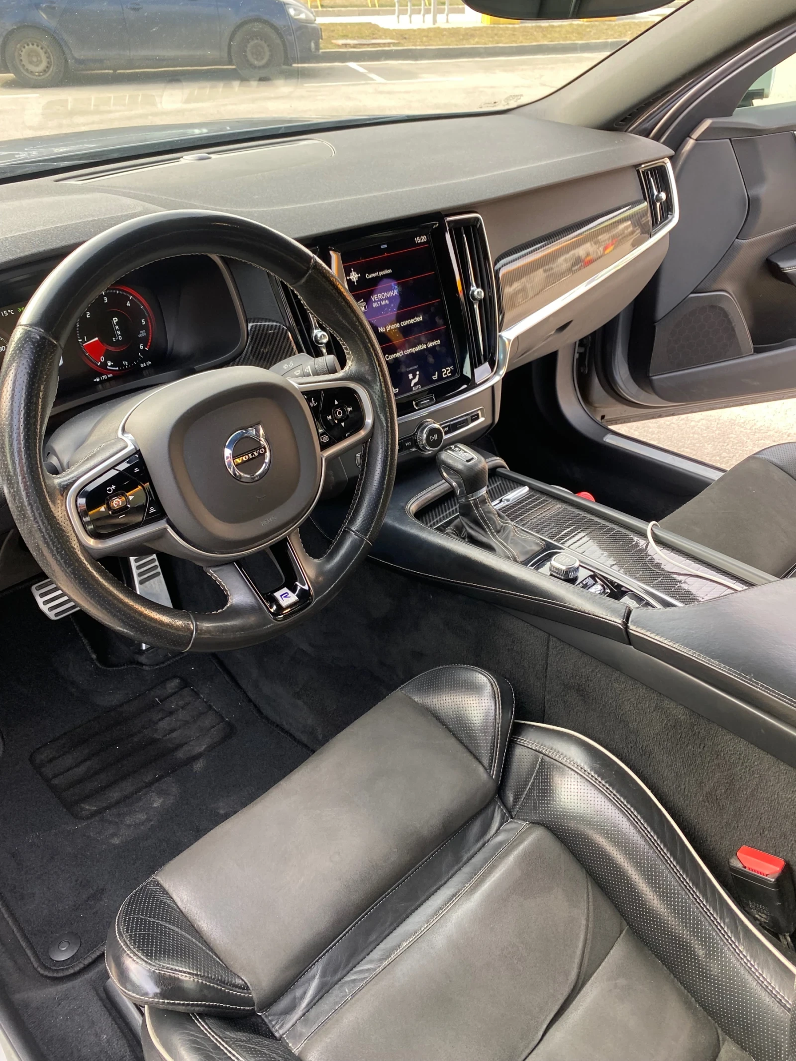 Volvo S90 D3 | R Design | CarPlay | ACC | Обслужена, снимка 4 - Автомобили и джипове - 55658070
