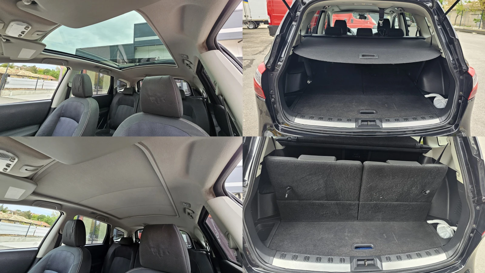Nissan Qashqai + 2 2.0i 4x4 6S CH-2КОМП.ДЖАНТИ-СЕРВИЗ ИСТ-ЛИЗИНГ, снимка 14 - Автомобили и джипове - 54553869
