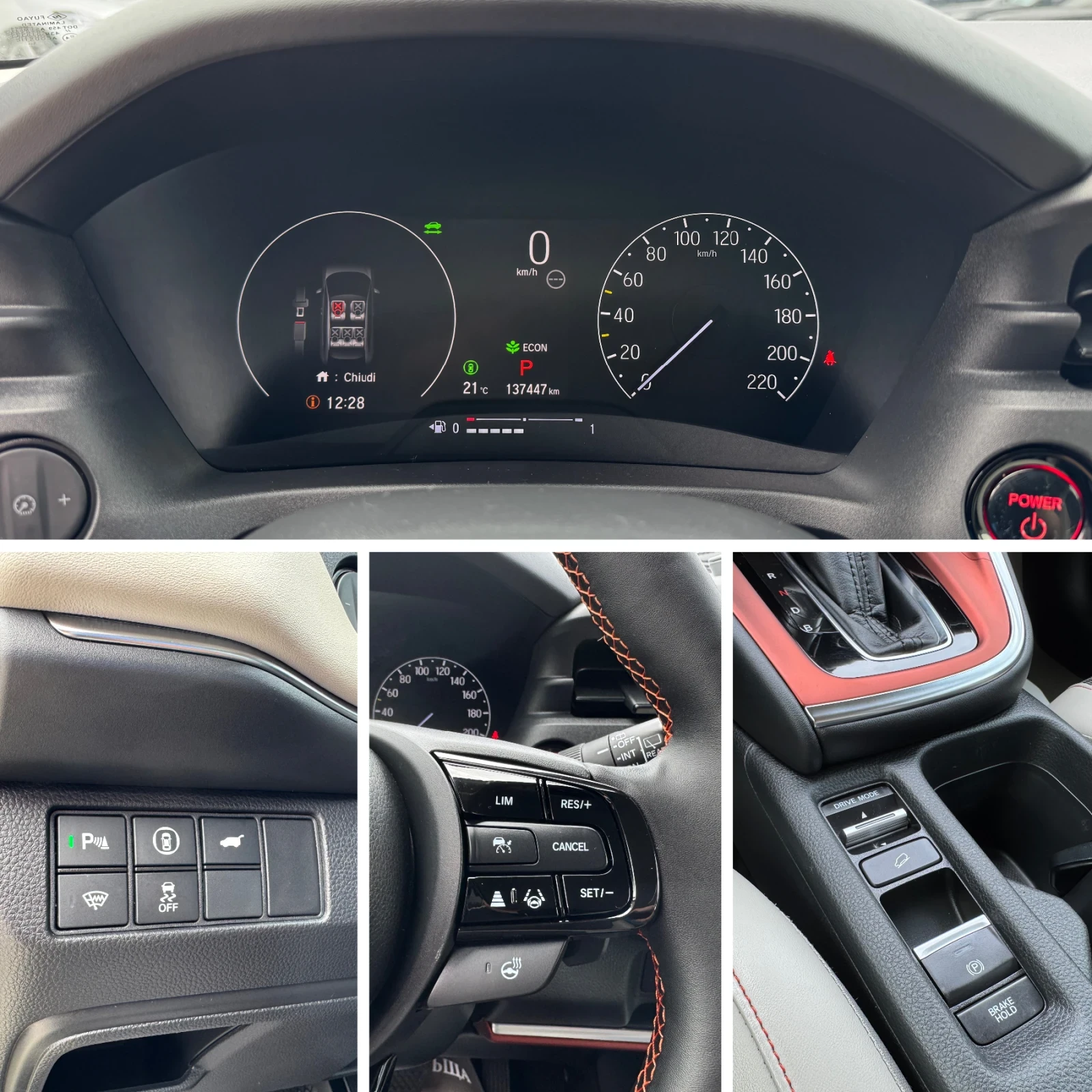 Honda Hr-v HYBRID-FULL LED-KEYLESS-BLIND SPOT-ПОДГРЕВ-FULL, снимка 15 - Автомобили и джипове - 54653362