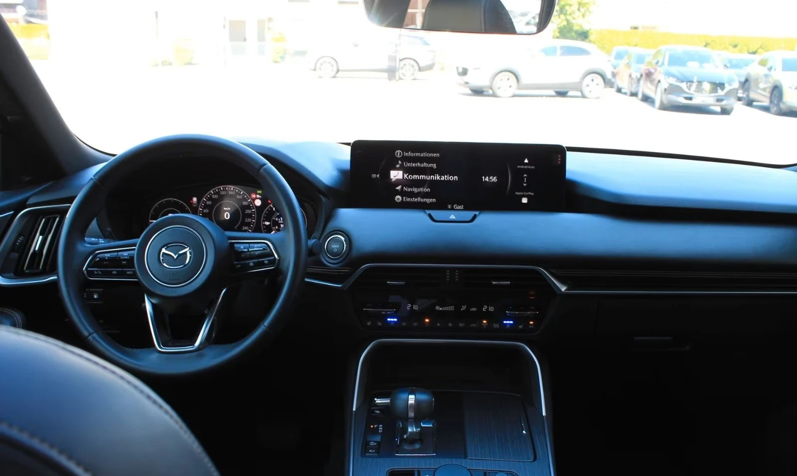 Mazda CX-80 HOMURA/328HP/AWD/7S/PANO/HUD/MEMO/360/BOSE/462q, снимка 8 - Автомобили и джипове - 55056463
