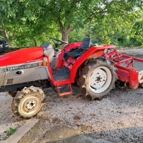 Трактор Yanmar AF 22 с фреза и плуг , снимка 2