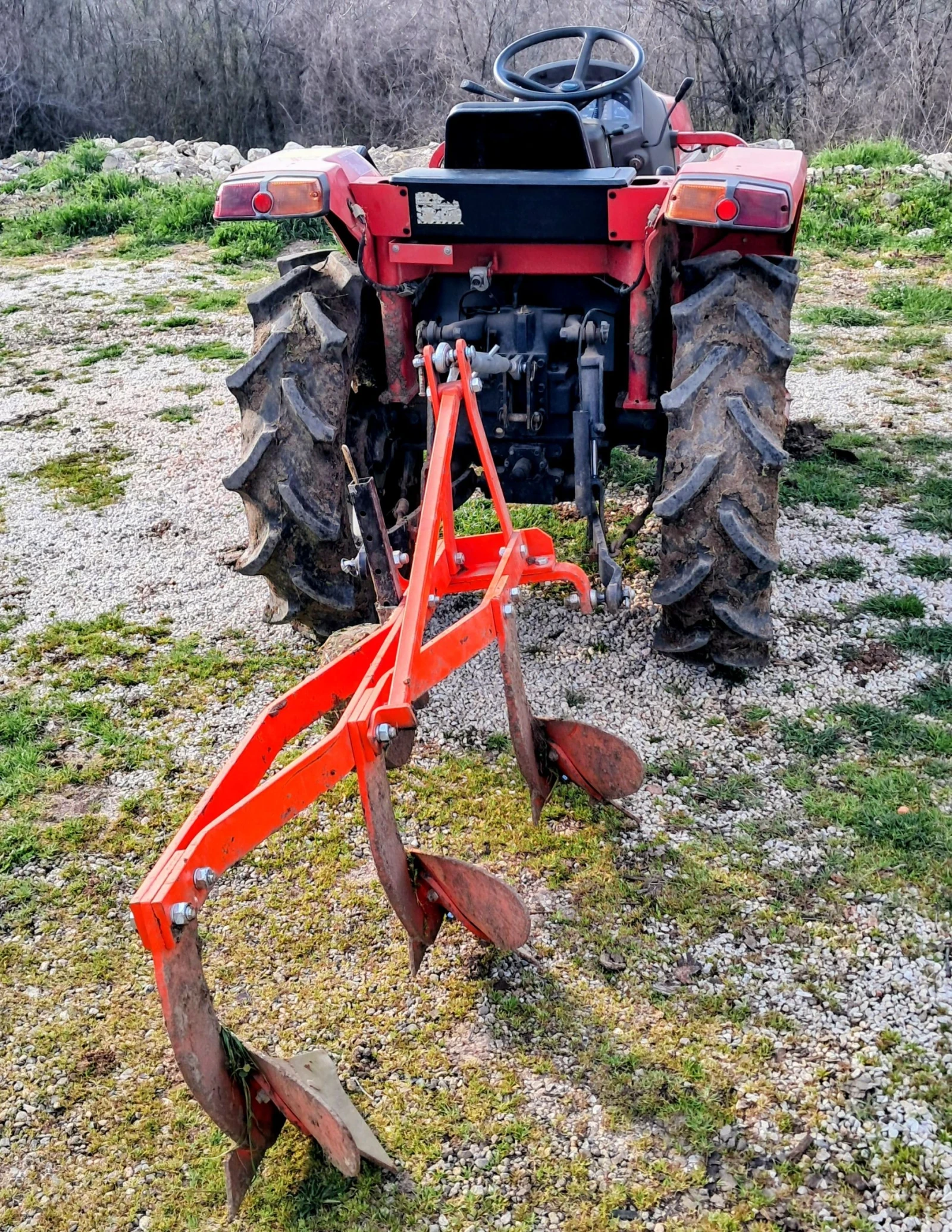 Трактор Yanmar AF 22 с плуг , снимка 8 - Селскостопанска техника - 53878444