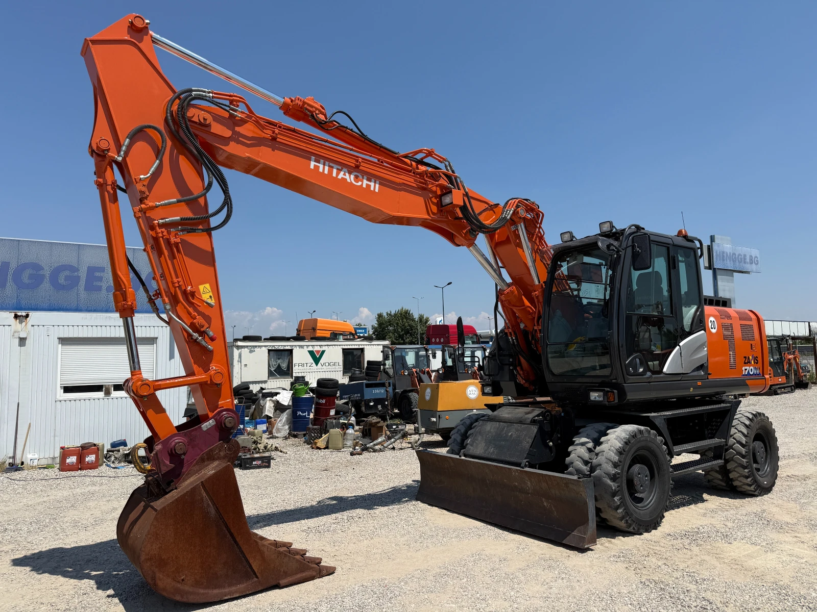 ����� Hitachi ZX 170 W-6 | Mobile.bg � ����������� 4