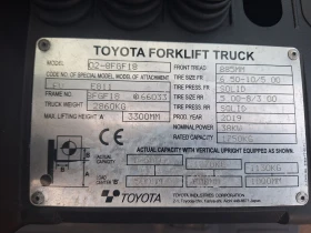 Мотокар Toyota 02-8FGF18, снимка 9