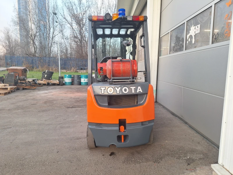 Мотокар Toyota 02-8FGF18, снимка 5 - Индустриална техника - 52830382