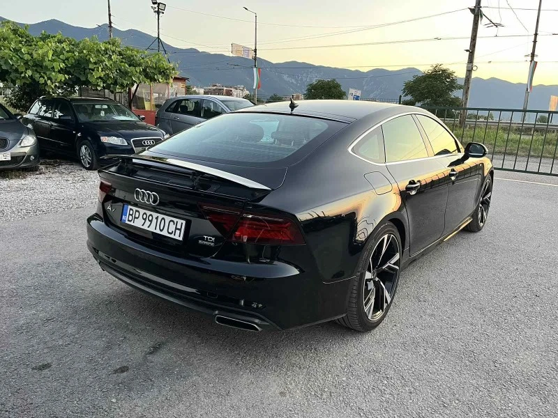 Audi A7 3, 0TDI S-line Matrix Quattro EVRO6B Кожа Нави , снимка 6 - Автомобили и джипове - 46359056