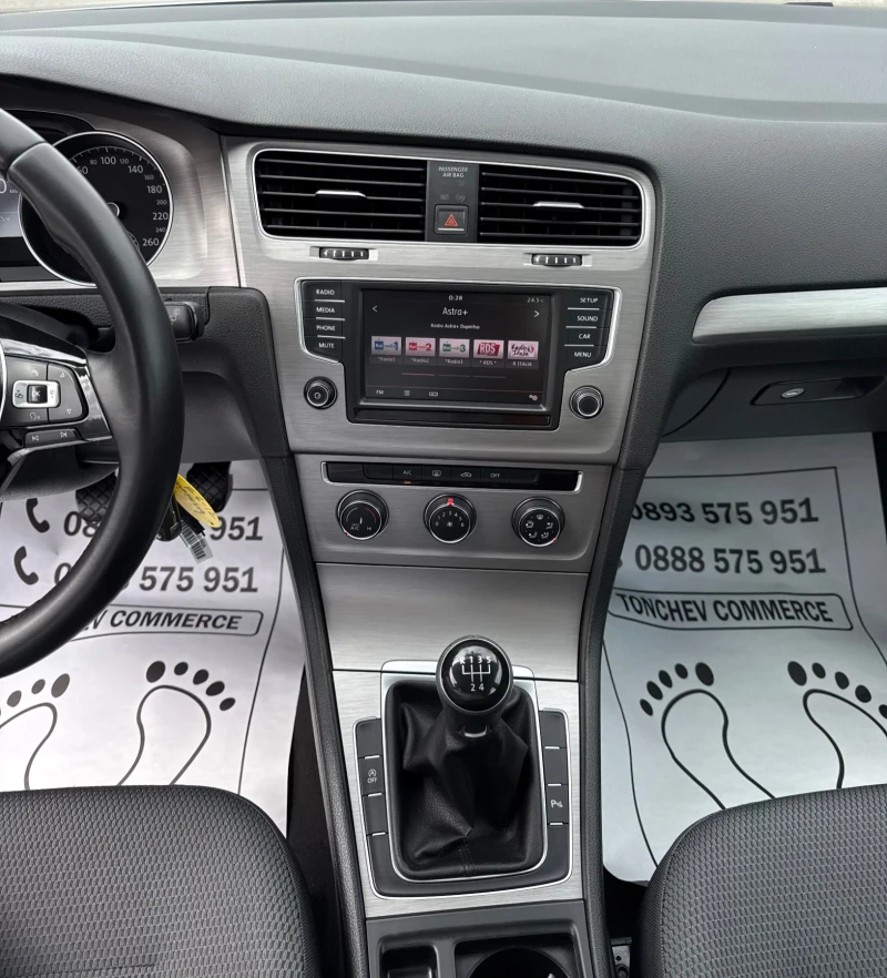 VW Golf 1.6-TDI-110ks-HIGHLINE-EURO-6B-191.000km-NEW-TOP, снимка 10 - Автомобили и джипове - 51466196