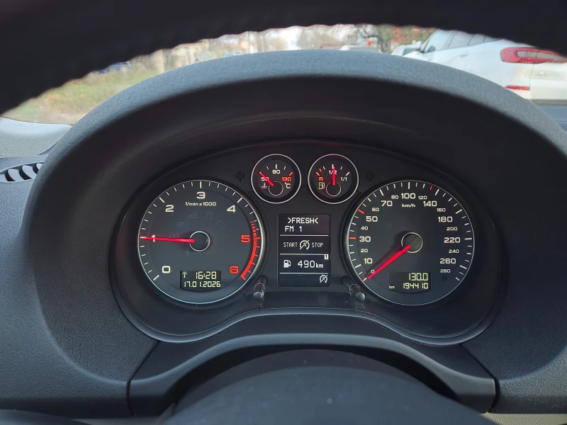 Audi A3 2.0TDI Германия Common Rail Клима Кожа Евро5, снимка 14 - Автомобили и джипове - 53135791