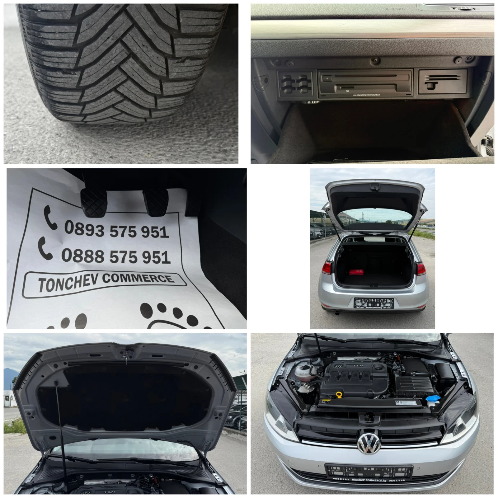 VW Golf 1.6-TDI-110ks-HIGHLINE-EURO-6B-191.000km-NEW-TOP | Mobile.bg   17