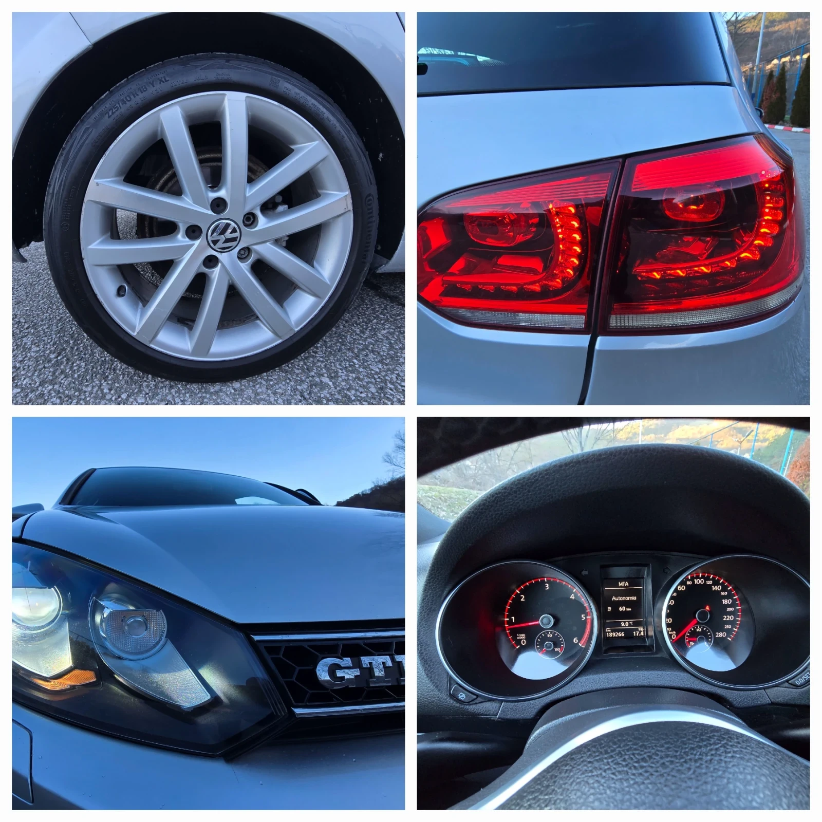 VW Golf Топ състояние GT 170 коня - изображение 9