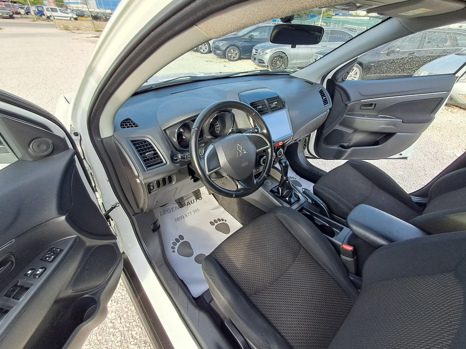 Mitsubishi ASX 1.6i НАВИГАЦИЯ КАМЕРА ПАРКТРОНИК 188000КМ, снимка 12 - Автомобили и джипове - 56227094