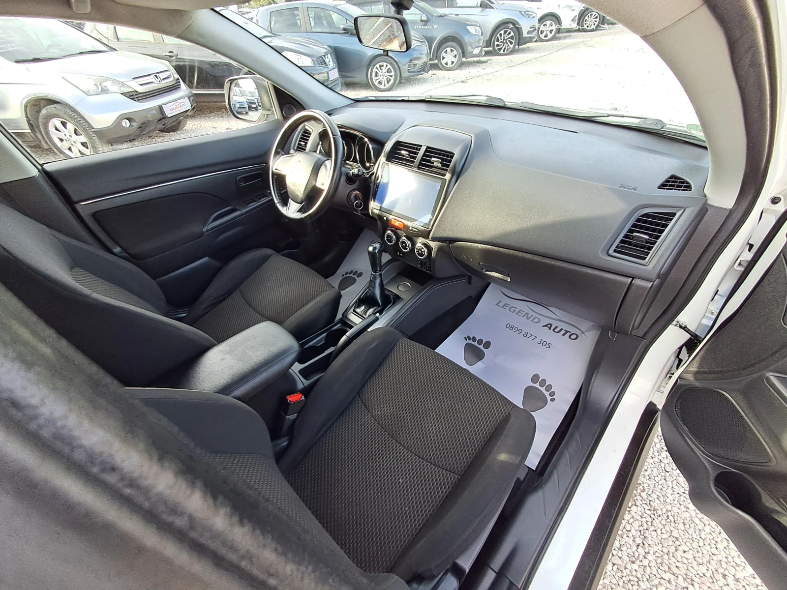 Mitsubishi ASX 1.6i НАВИГАЦИЯ КАМЕРА ПАРКТРОНИК 188000КМ, снимка 9 - Автомобили и джипове - 56227094