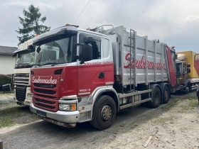 Scania G 380 6х2, Вариопреса, Буге, Внос, , , 