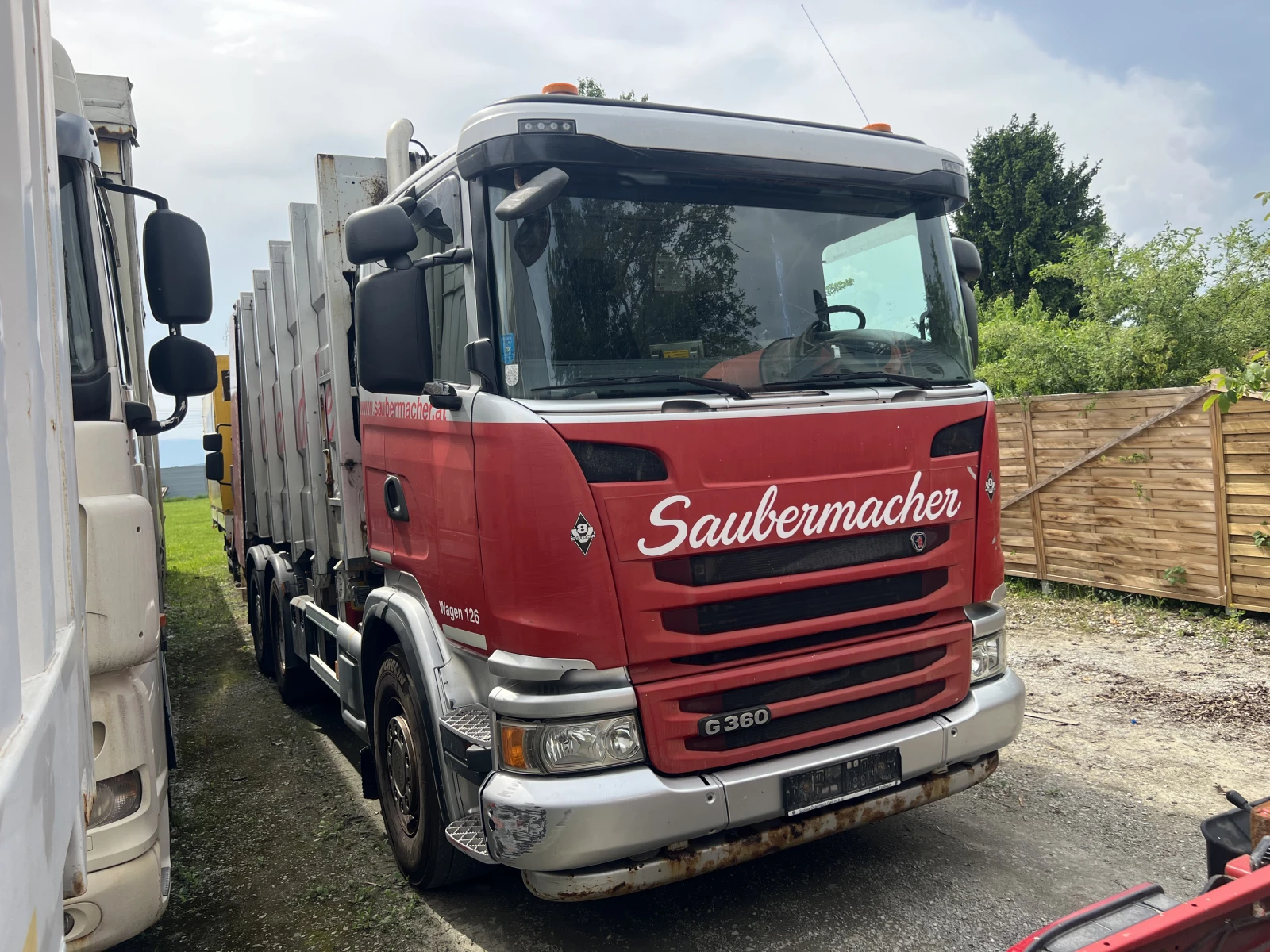 Scania G 380 6х2, Вариопреса, Буге, Внос, , ,  - изображение 3