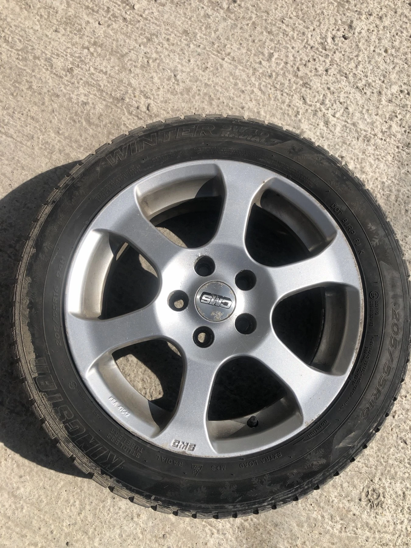 Гуми с джанти 205/55R16