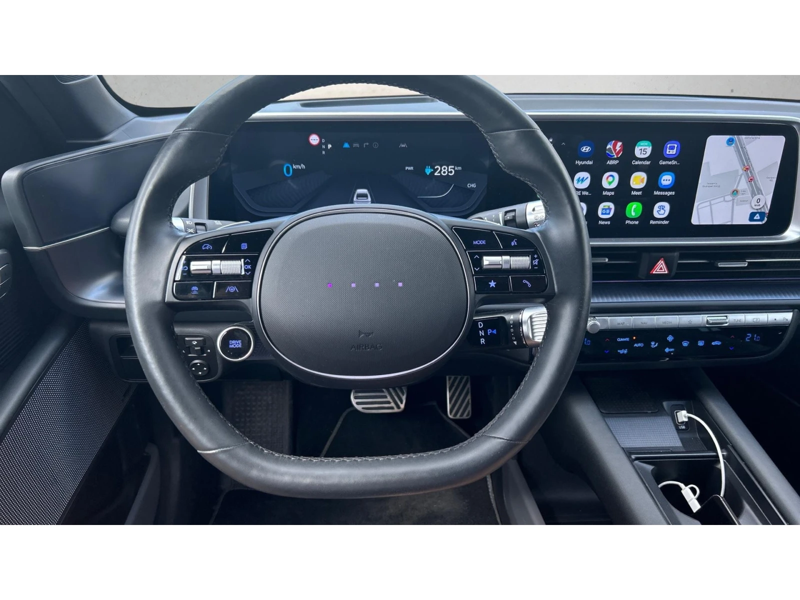 Hyundai Ioniq 6 Premium 77kWh RWD, Месечна вноска от 399  , снимка 14 - Автомобили и джипове - 54925301