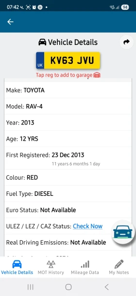Обява за продажба на Toyota Rav4 2.2d4d 4x4 ~10 300 лв. - изображение 4
