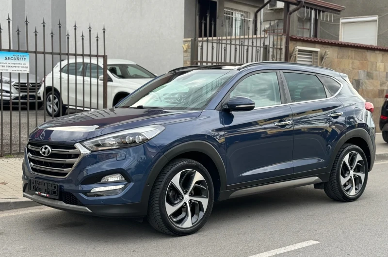 Hyundai Tucson VERTEX 2.0 CRDI 4 WD Внос Швейцария, снимка 2 - Автомобили и джипове - 47358163