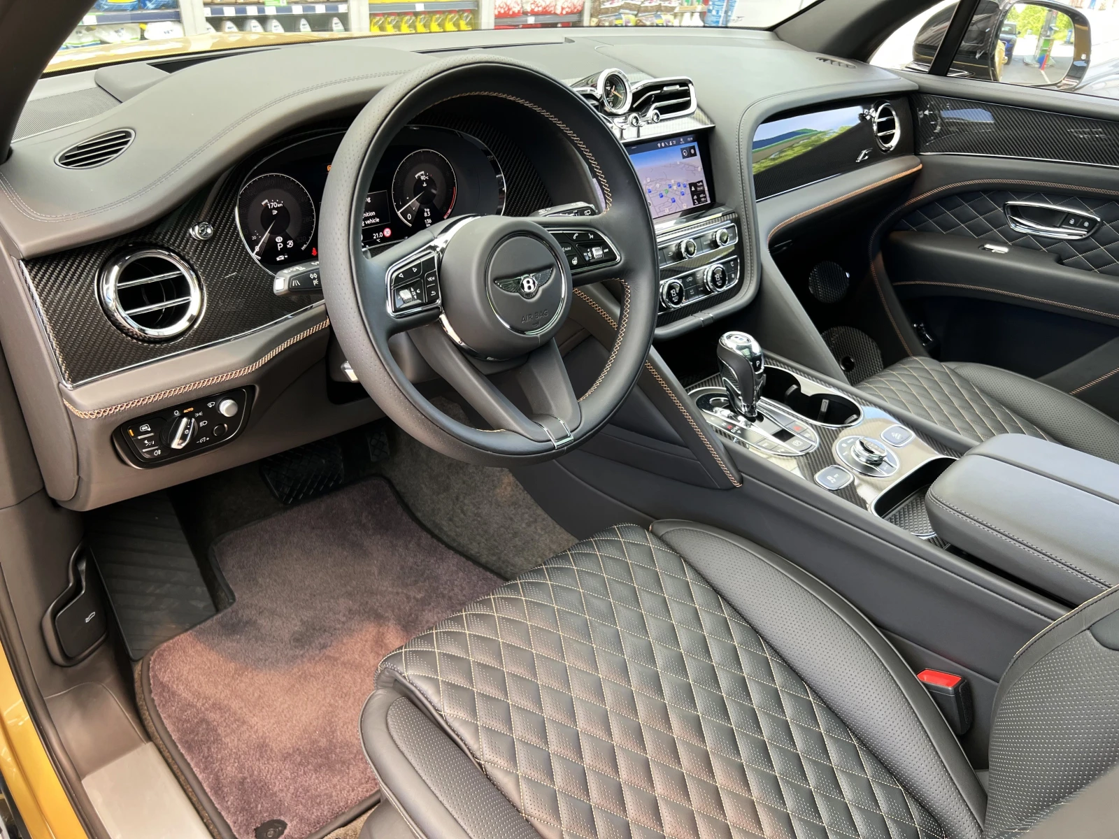 Bentley Bentayga S MANSORY/CERAMIC/CARBON/NAIM/MULLINER/TV/360/ - изображение 9