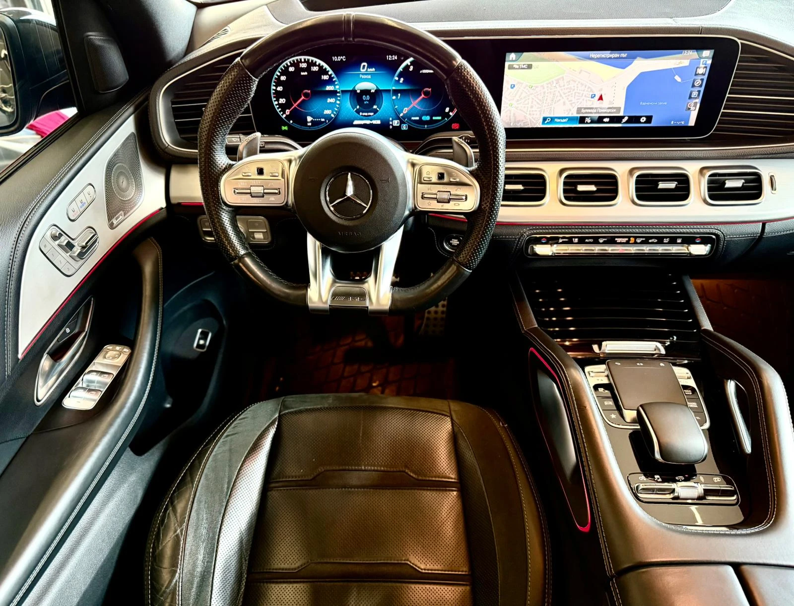 Mercedes-Benz GLE 53 4MATIC AMG* Панорама* 360* Лизинг, снимка 10 - Автомобили и джипове - 54148337