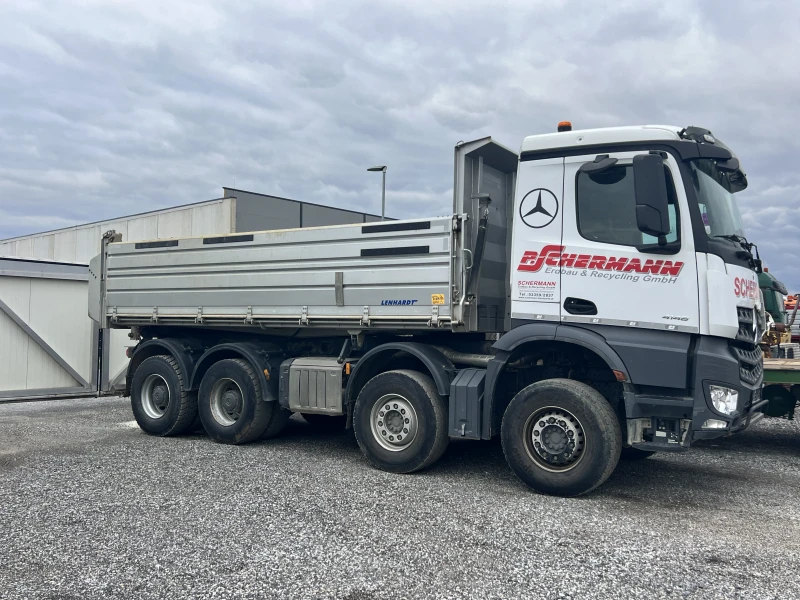 Mercedes-Benz Arocs 41.48-Бордматик, Внос, , , , снимка 2 - Камиони - 52345964