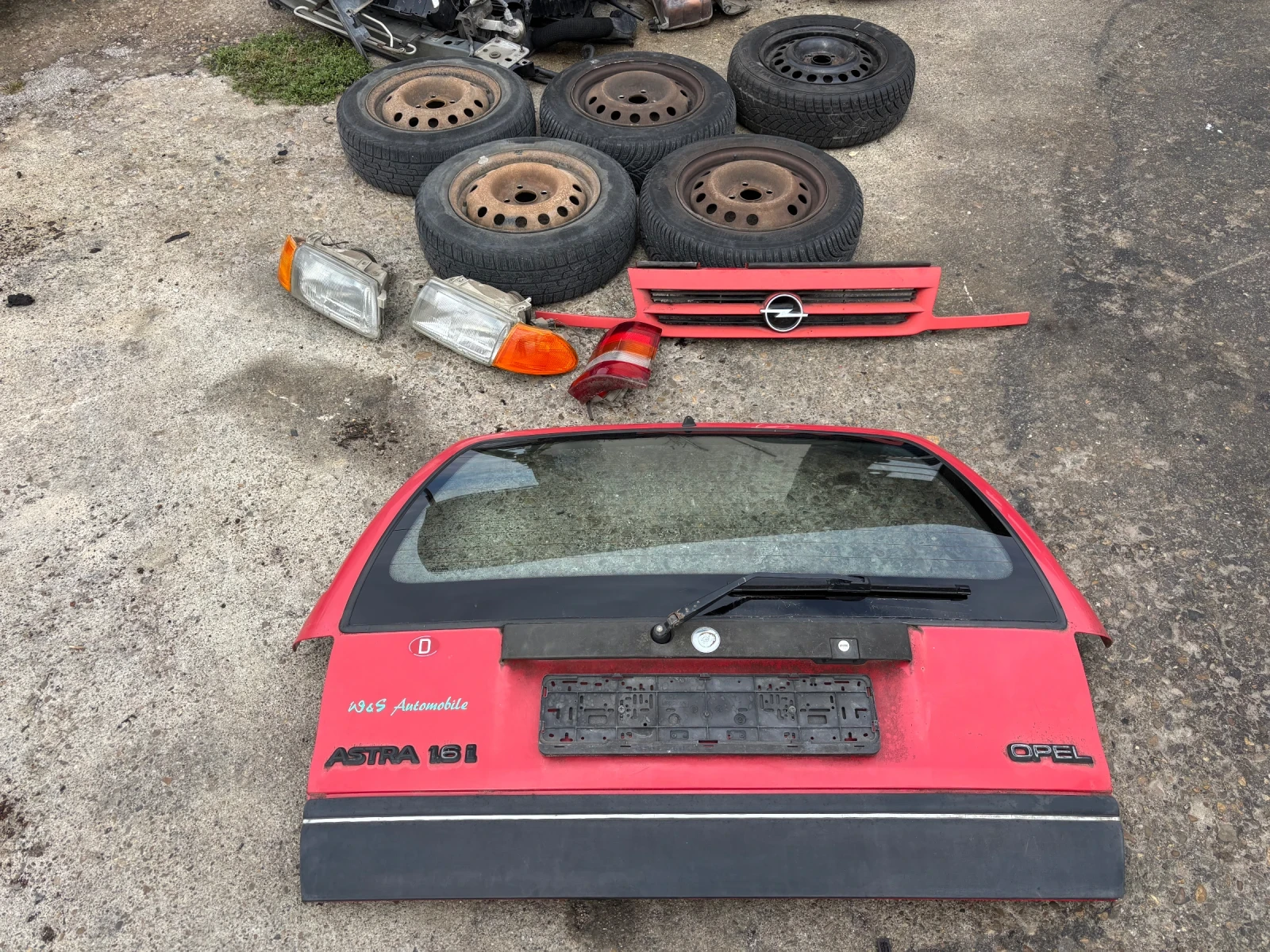 Заден капак Opel Astra F комби