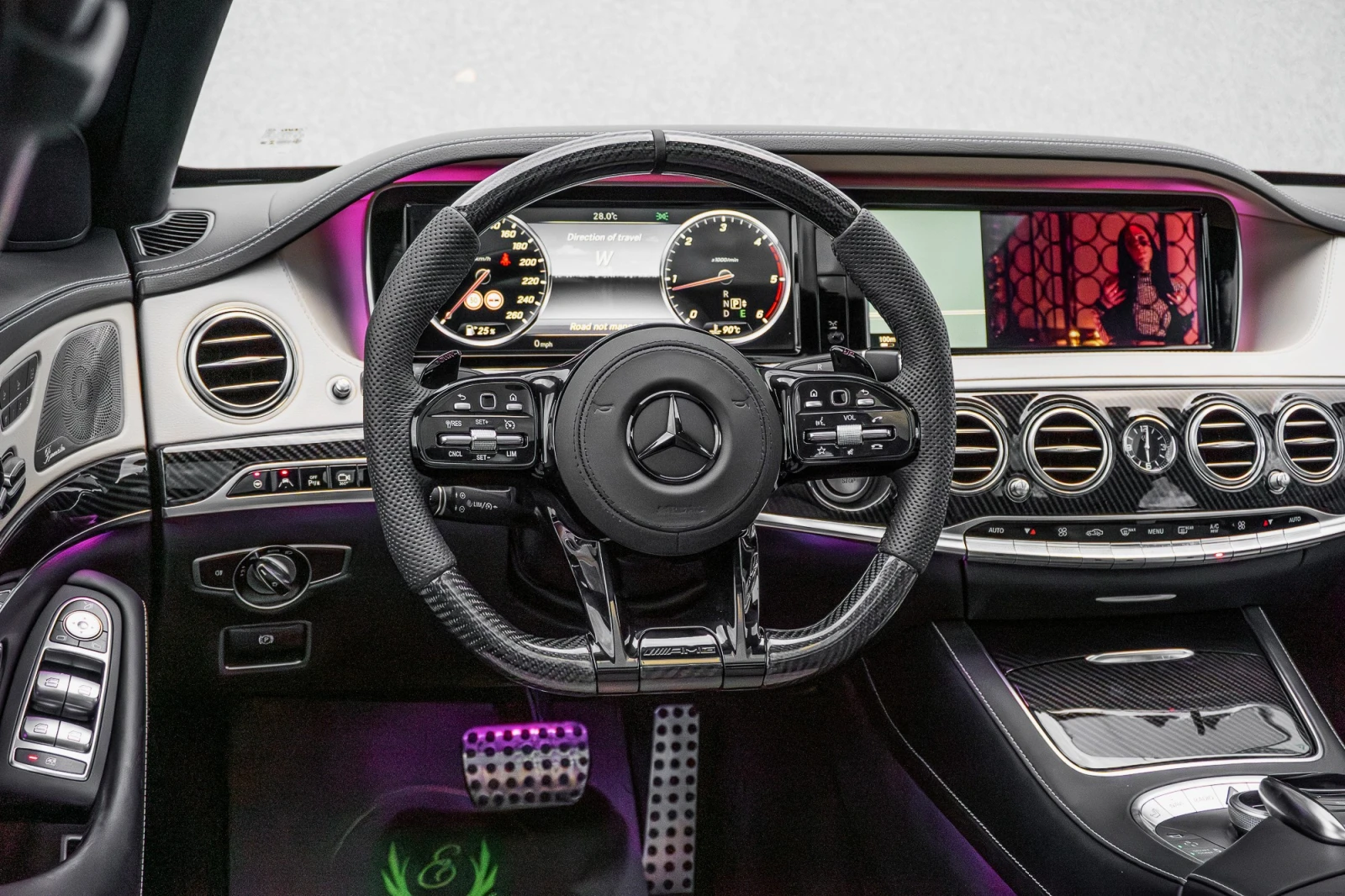 Mercedes-Benz S 350 d* 4MATIC* AMG* EXCLUSIVE* PANO* 3XTV* CARBON* FUL | Mobile.bg   14